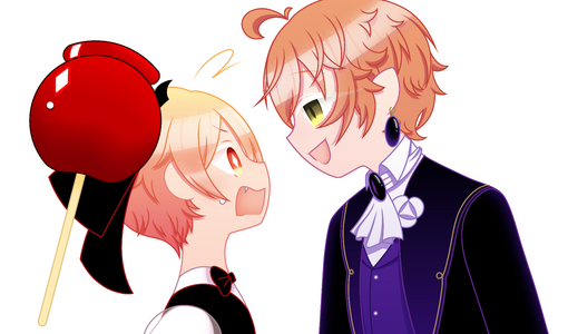 Candy Apple Tsukasa and Black Sapphire Akito