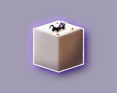 Leviathan On A Block Of... Almond Tofu?