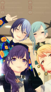 Field Trip Group Photo Models — SEGA / CraftEgg / Byz轴 Poses — Me Stages — MMD3DCGParts Effects — Diffusion, ExcellentShadow, ObjectLuminous