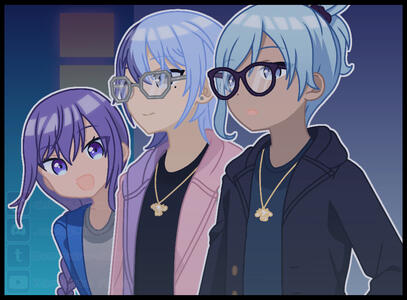 An Outing With Vibrant Twilight