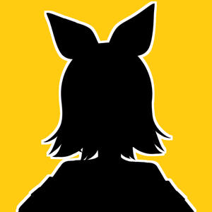Vivid BAD SQUAD Kagamine Rin Silhouette