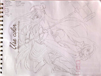 Shadow Milk Touya and Mondai-Ootori